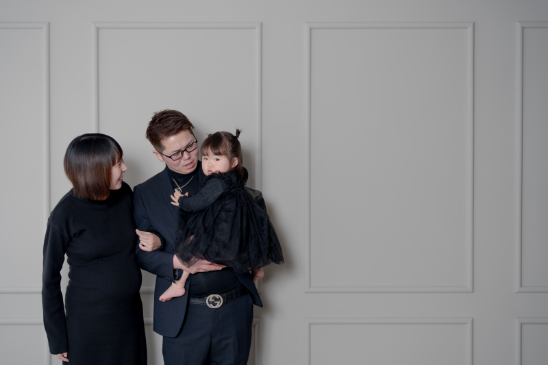 家族と一緒にマタニティフォト❦