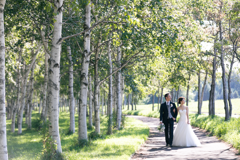 遊歩道をお散歩