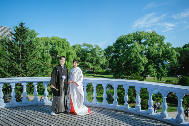 バルコニーから見る景色