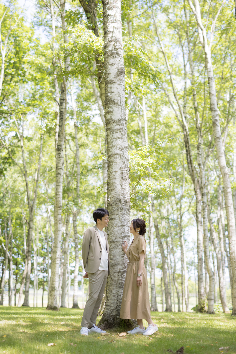 新緑ロケーションでフォトウェディング！