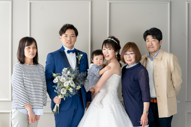 家族フォトウェディング