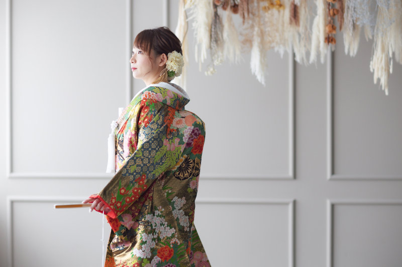 和装前撮り・フォトウェディングの衣装・着物