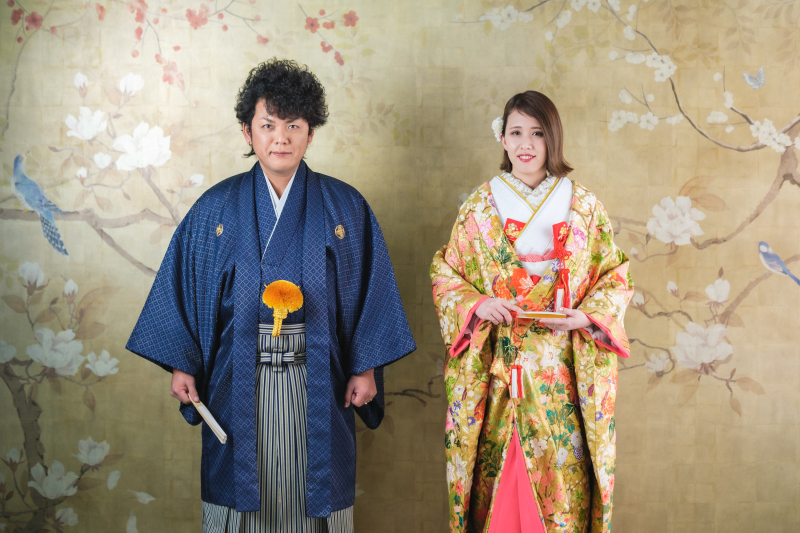 和装前撮り・フォトウェディングの衣装・着物