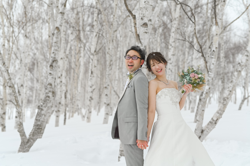 雪にも寒さにも負けず。