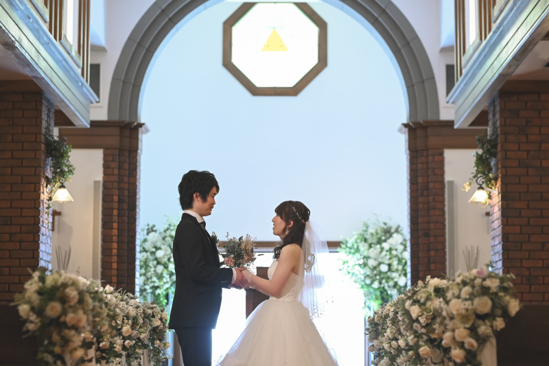 小さなチャペルで