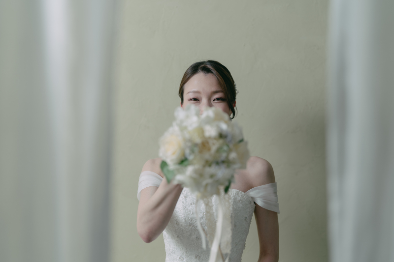 ご新婦様のワンショット