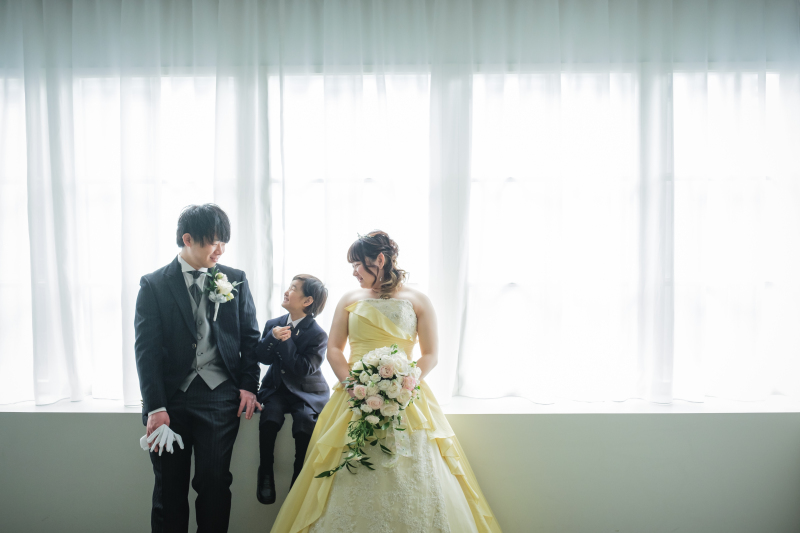 子連れフォトウェディング
