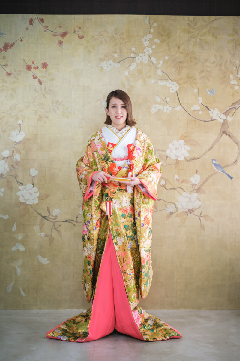 色打掛 春秋雪輪鼓