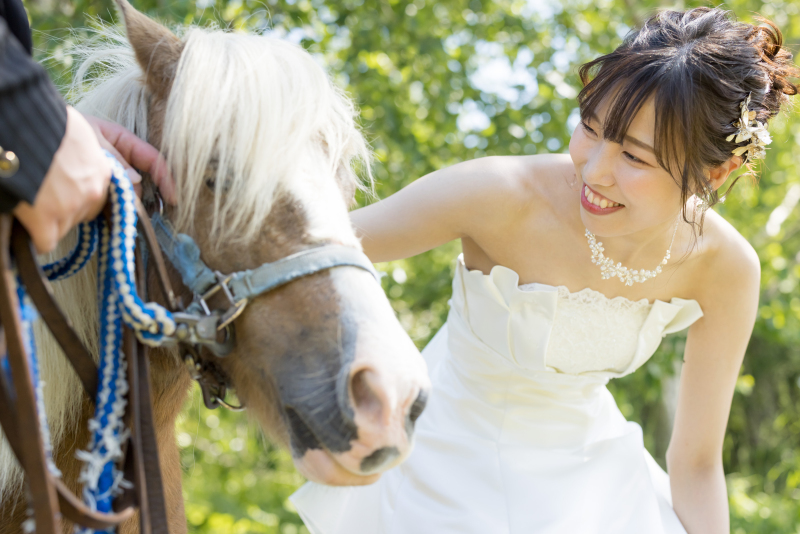 白ドレス ペタル