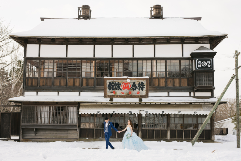 北海道開拓の村のフォトウェディング・前撮り