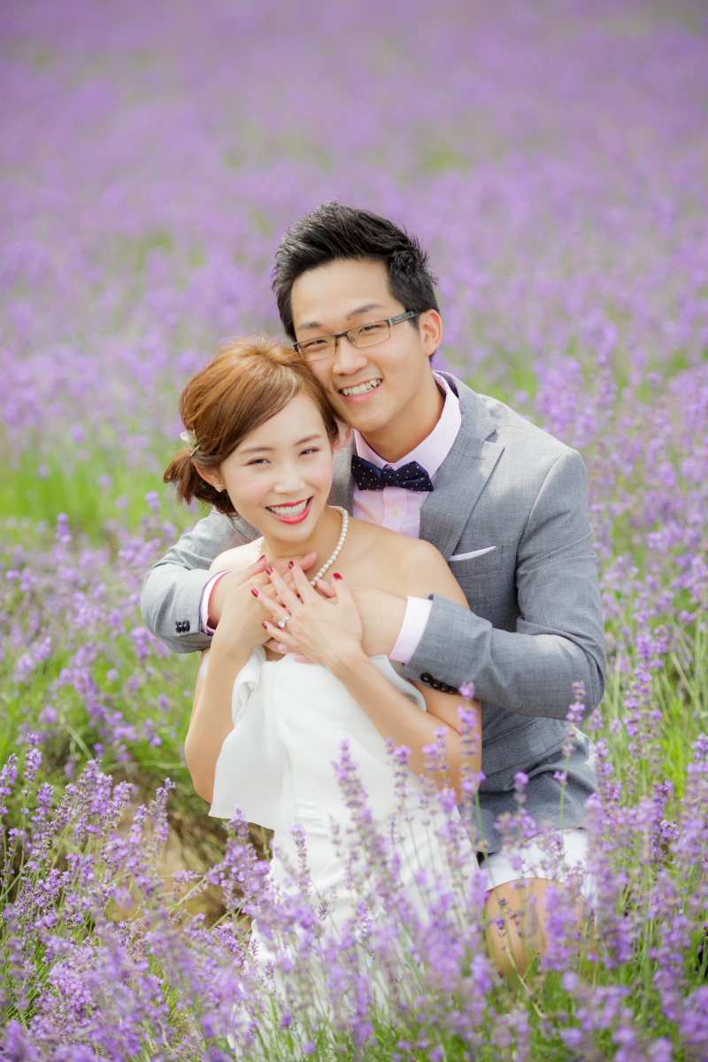 お花の香りに包まれて