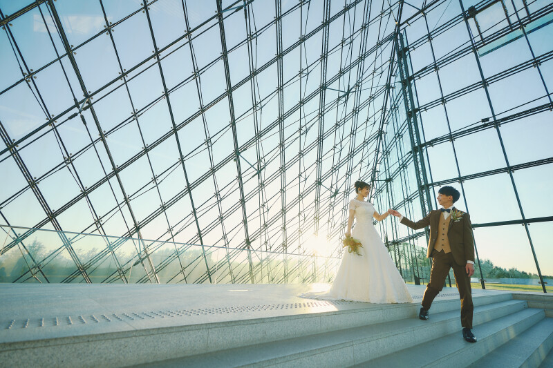 ガラスのピラミッド