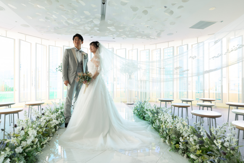 チャペルで前撮り・フォトウェディング