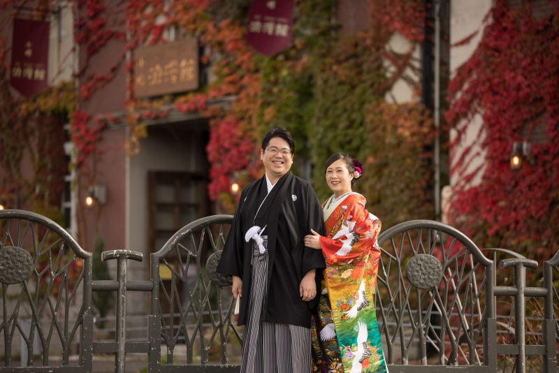 和装前撮り・フォトウェディングの衣装・着物