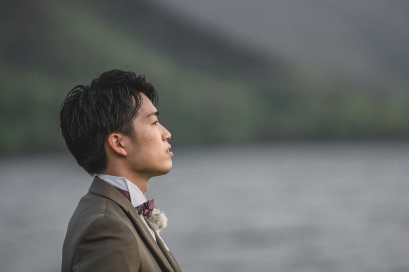 新郎様のオフショット