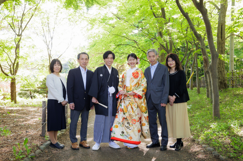 ファミリーフォトウェディング