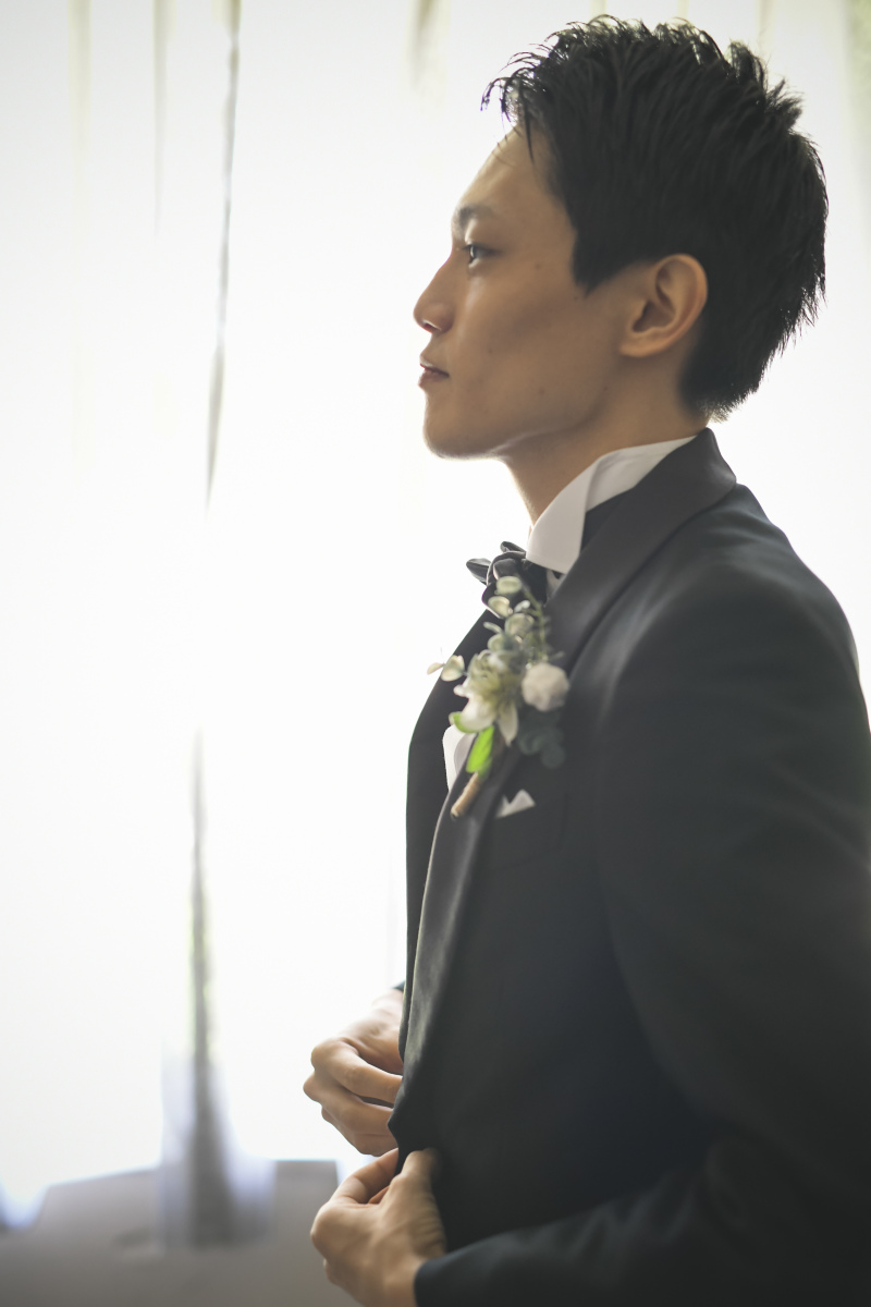 お支度場所は新富良野プリンスホテルで