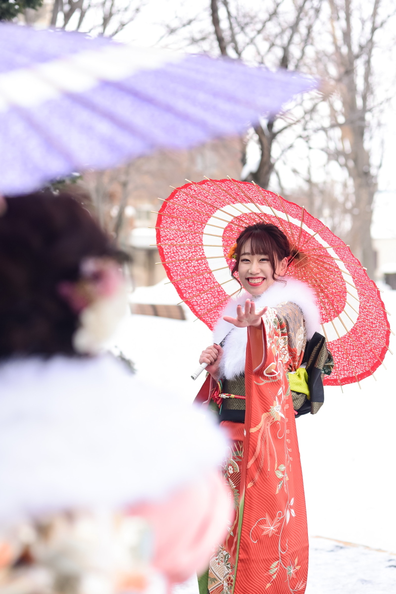 友だちとたのしい前撮り撮影