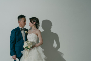 お洒落フォトグラファーによるスタジオウェディングフォト