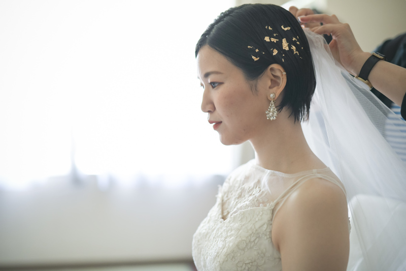 トレンドのヘアースタイルで◎