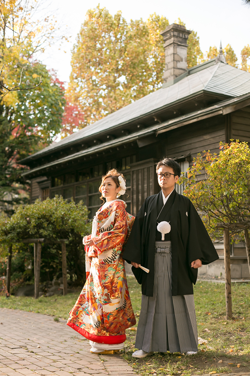 カチッとした感じのお写真も