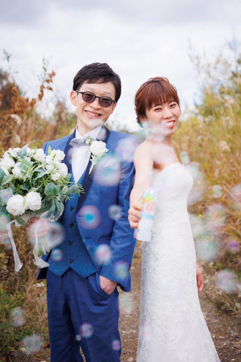 シャボン玉フォト