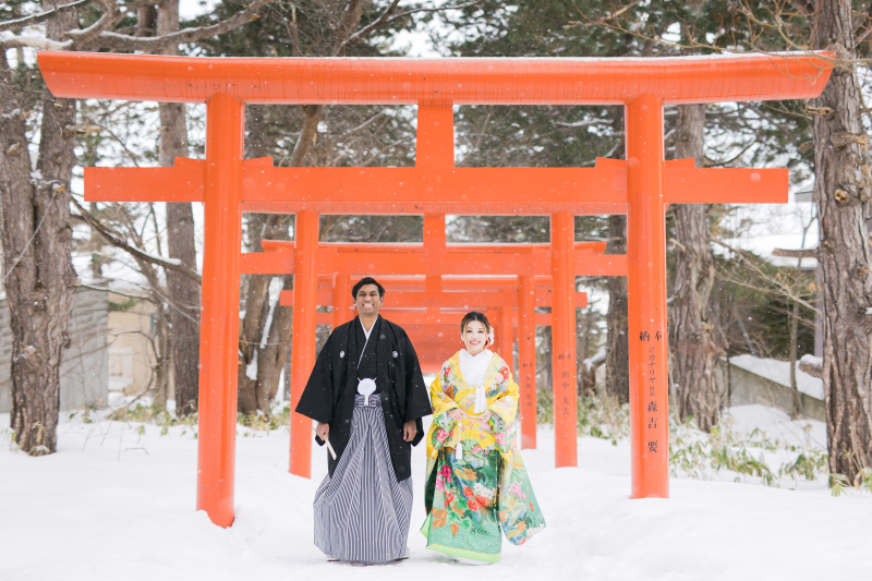 冬は色打掛を選ぼう！