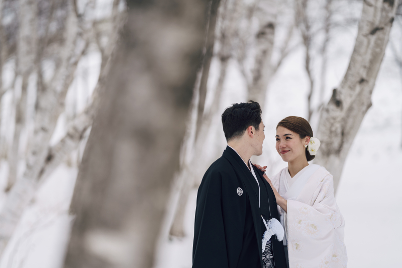 見つめる新婦様