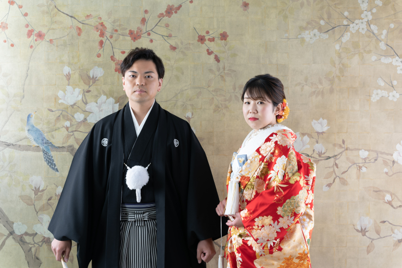和装前撮り・フォトウェディングの衣装・着物