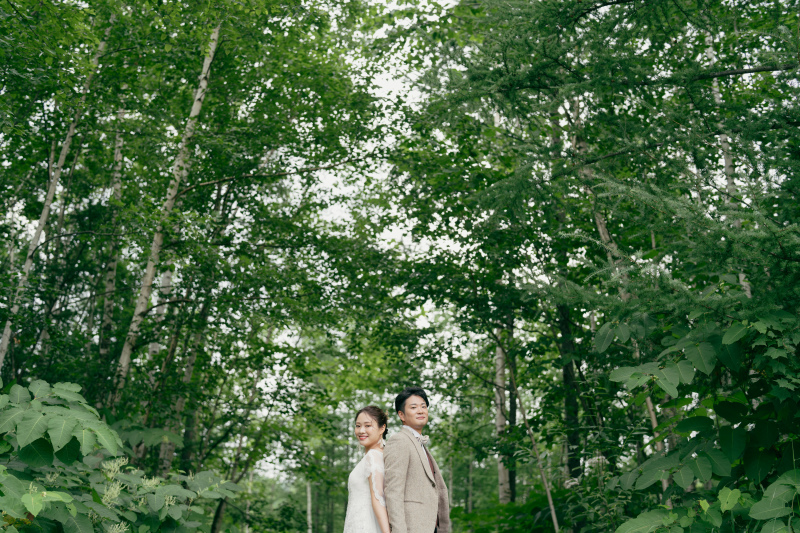 富良野のフォトウェディング・前撮り