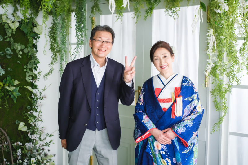 結婚記念写真