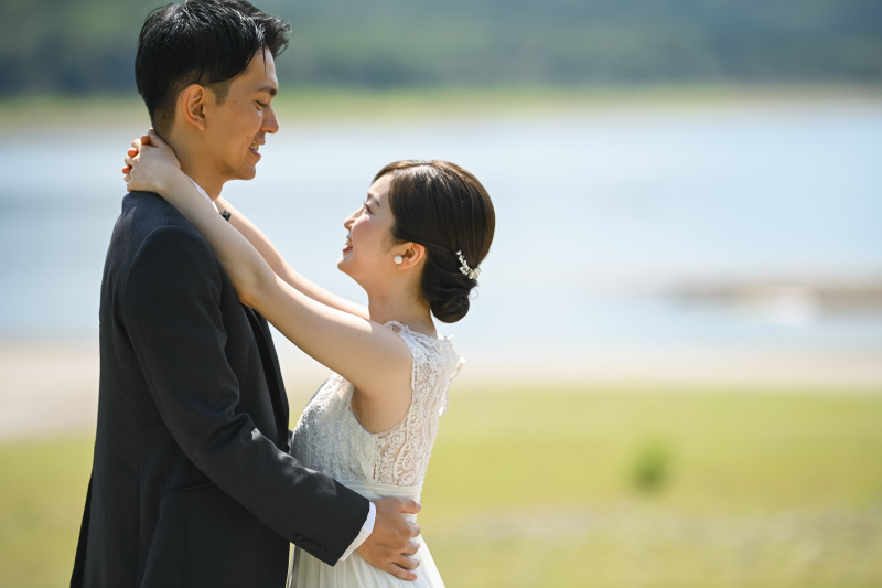 富良野リゾートフォトウェディング【かなやま湖】