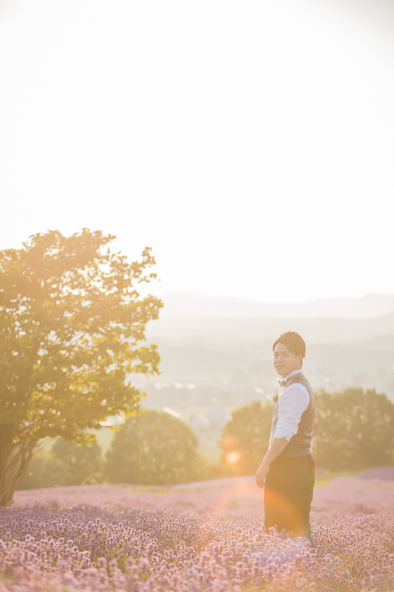 新郎様のソロショット