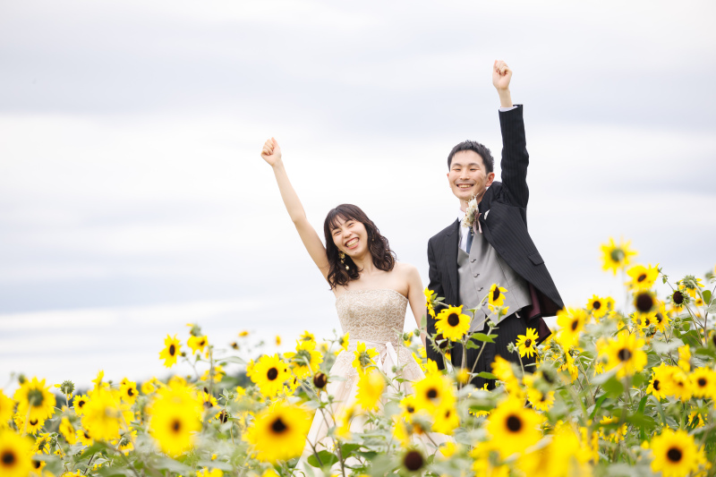 富良野のフォトウェディング・前撮り