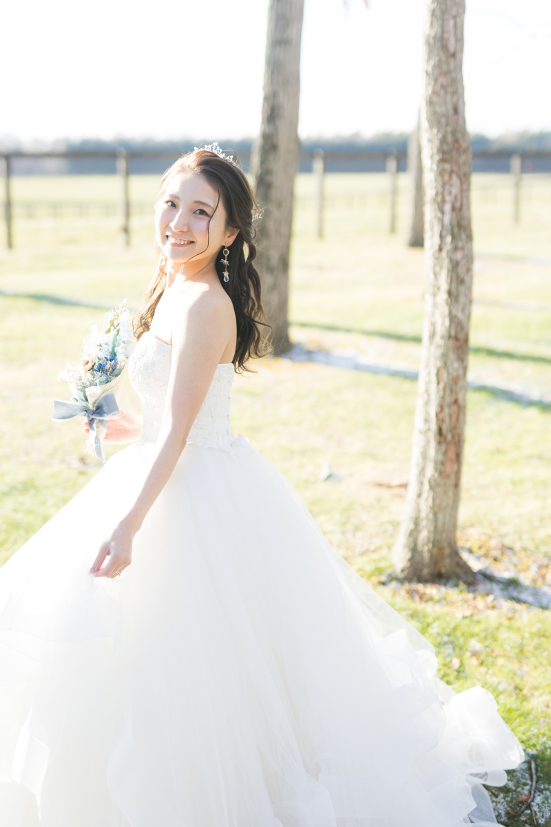 白ドレス emotion