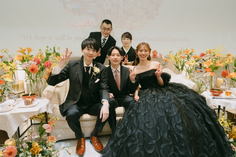 ブラック&hearts;リンクコーデ