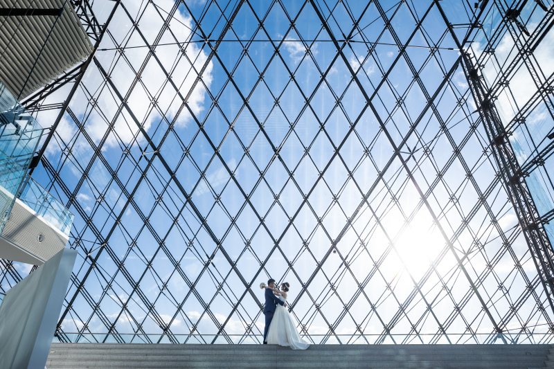 光が差し込む素敵な空間で