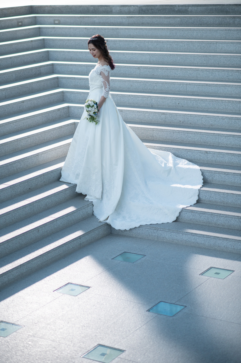 トレーンをいかしたポージング