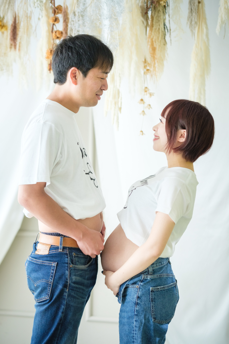 くっついて・・・