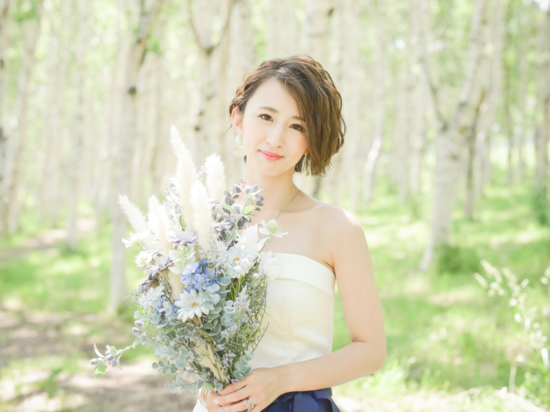 ヘアアクセサリーやブーケは持ち込み料無料！
