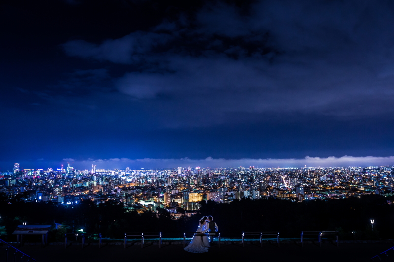 ラヴィファクトリー札幌店_夜景で撮影できる