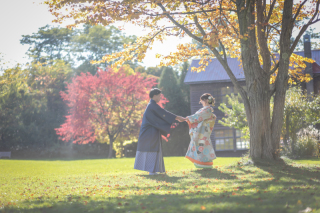 楽しいお二人との雰囲気で可愛いお写真に仕上がりました！