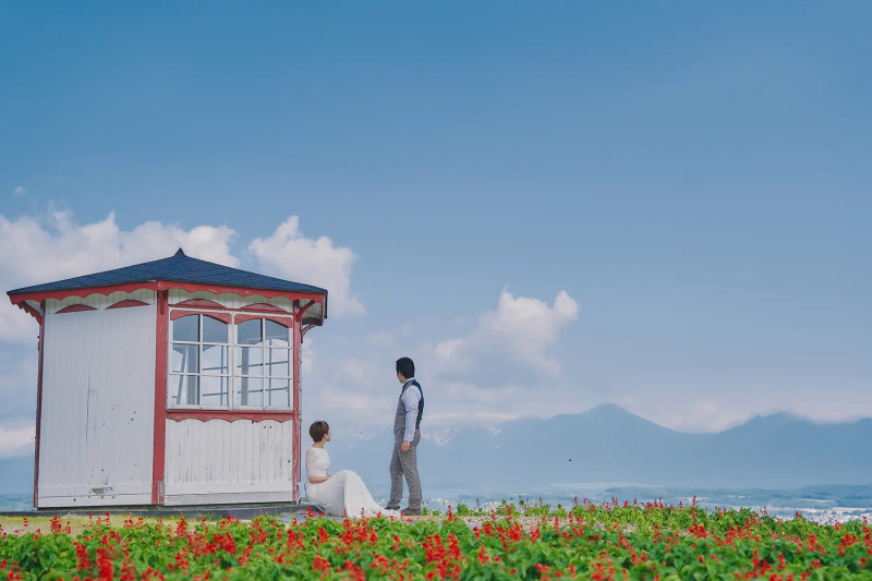 【7・8月撮影限定】富良野プラン|洋装2着・8時間フリー・アルバム付き(富良野までの出張料を含む特別価格)