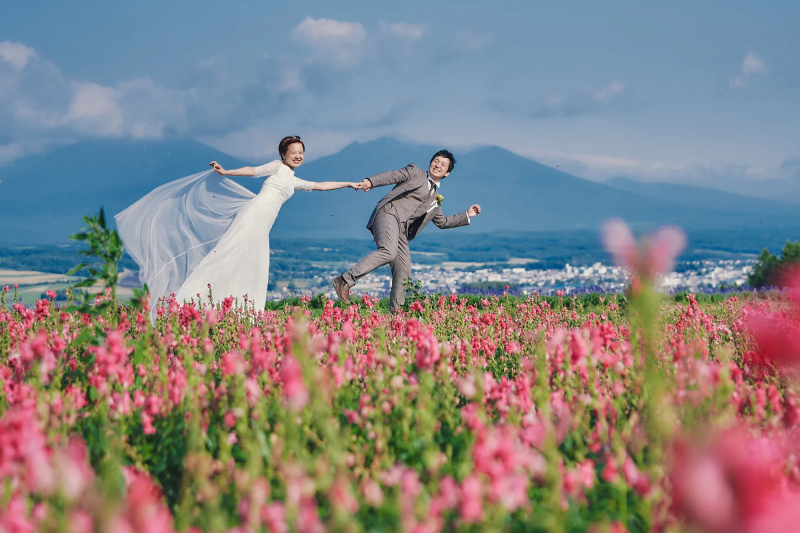【7・8月撮影限定】富良野プラン|洋装1着・5時間フリー・アルバム付き(富良野までの出張料を含む特別価格)