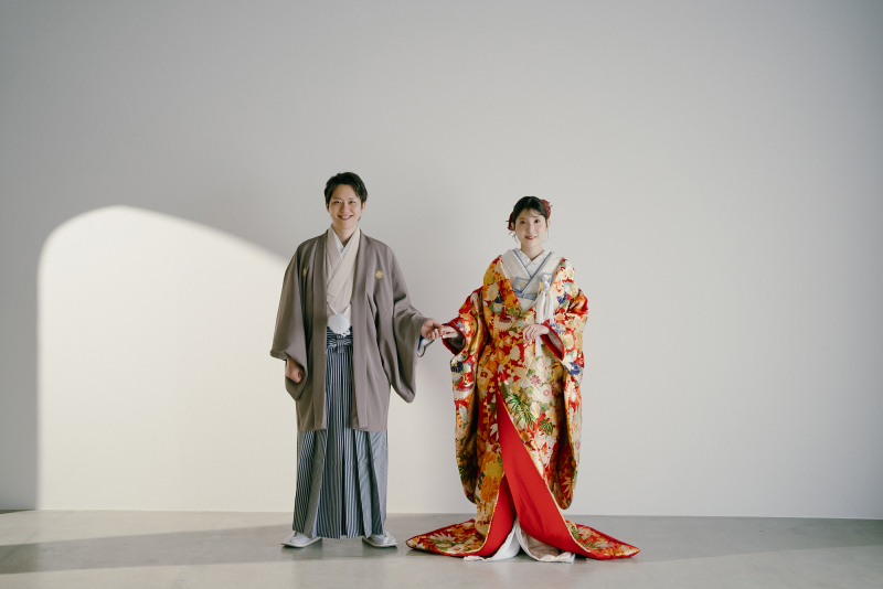 【9月末までの撮影限定】基本料50%OFFキャンペーン｜洋装・和装スタジオフォト（衣装+新婦ヘアメイク+全データ）