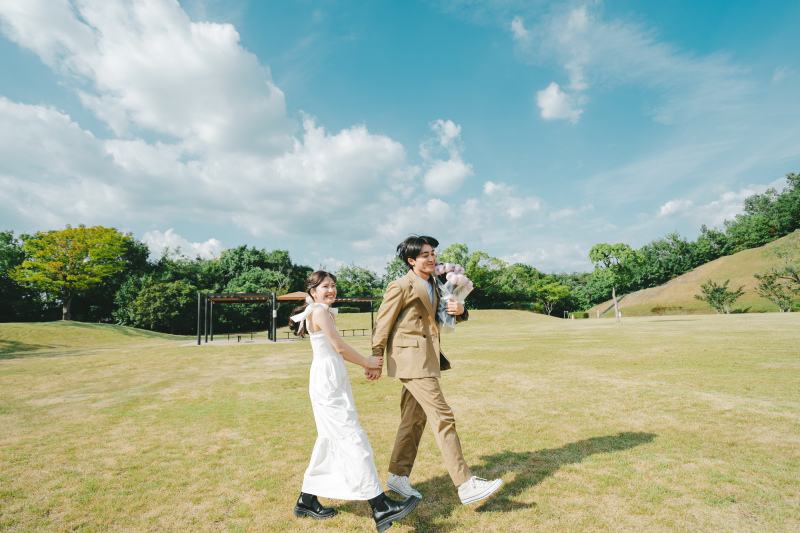 【9月末までの撮影限定】基本料50%OFFキャンペーン｜洋装ロケーションフォト（衣装+新婦ヘアメイク+全データ）