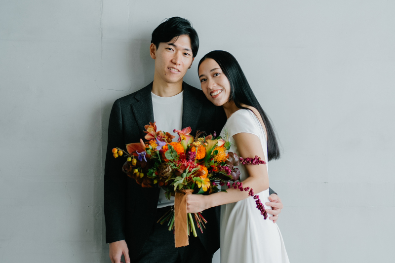 【9月末までの撮影限定】基本料50%OFFキャンペーン｜洋装スタジオフォト（衣装+新婦ヘアメイク+全データ）