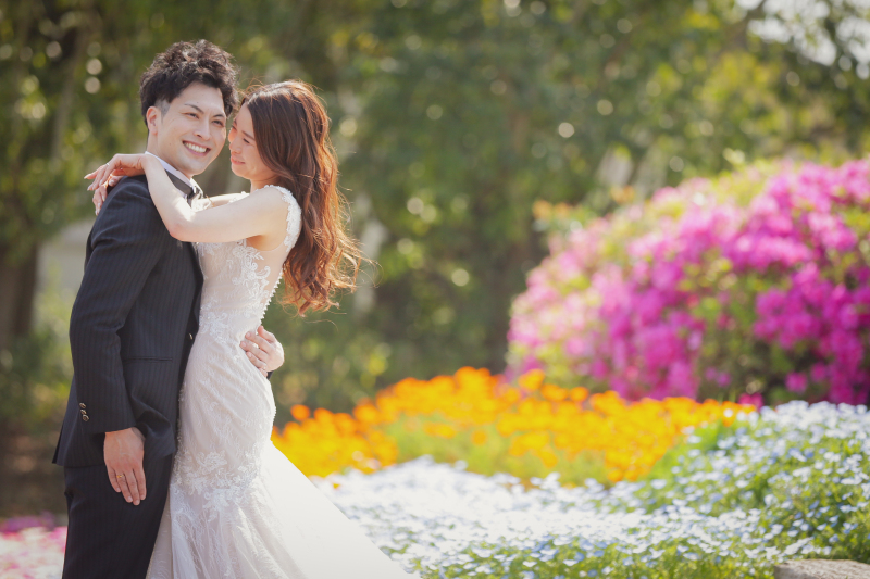 緑とお花の空間