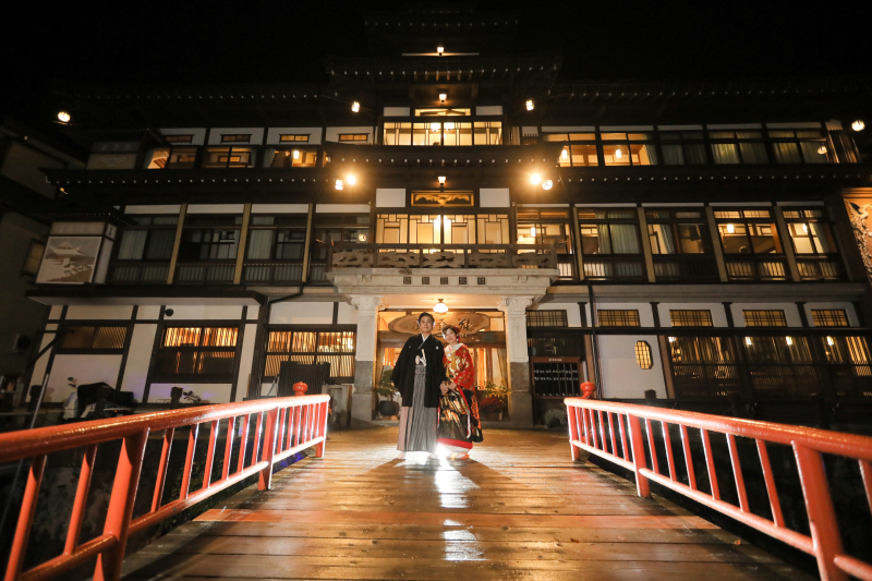  ＼銀山温泉ナイト撮影／