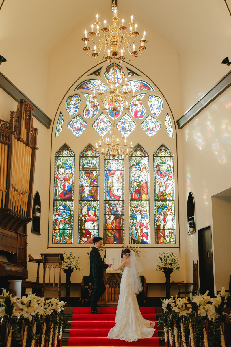 英国チャペルで